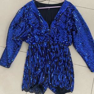 Sequin romper